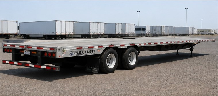Flex Fleet flatbed trailer